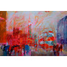 LONDON - 140 x 95cm