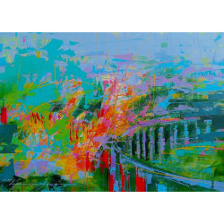 Glenfinnan viaduct  Karwowski Painting