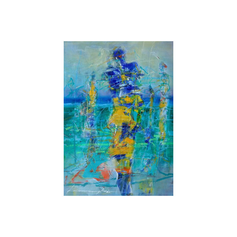 On the Beach Antoni Karwowski paintings